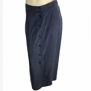 Pell & Co Full Length 100% Silk Skirt NWT
